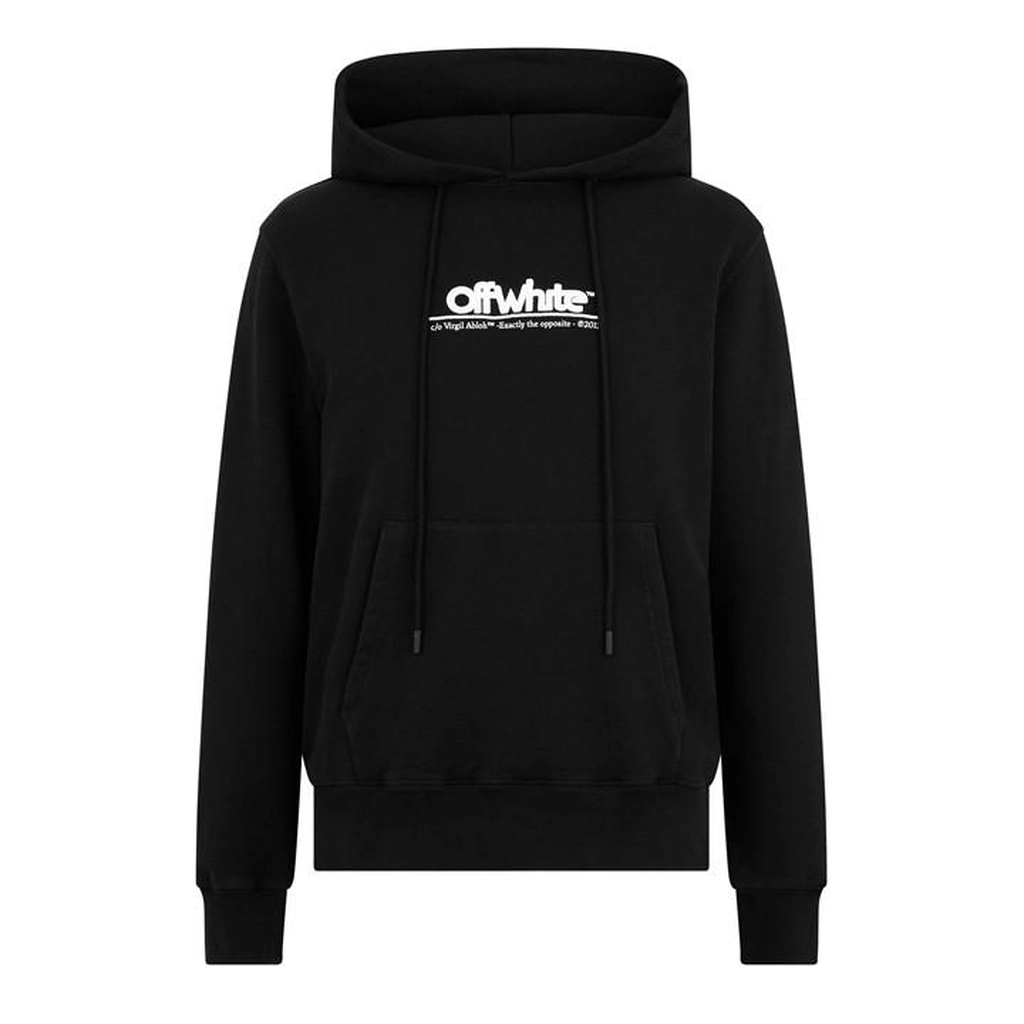 Off White Chunky Hoodie - Black